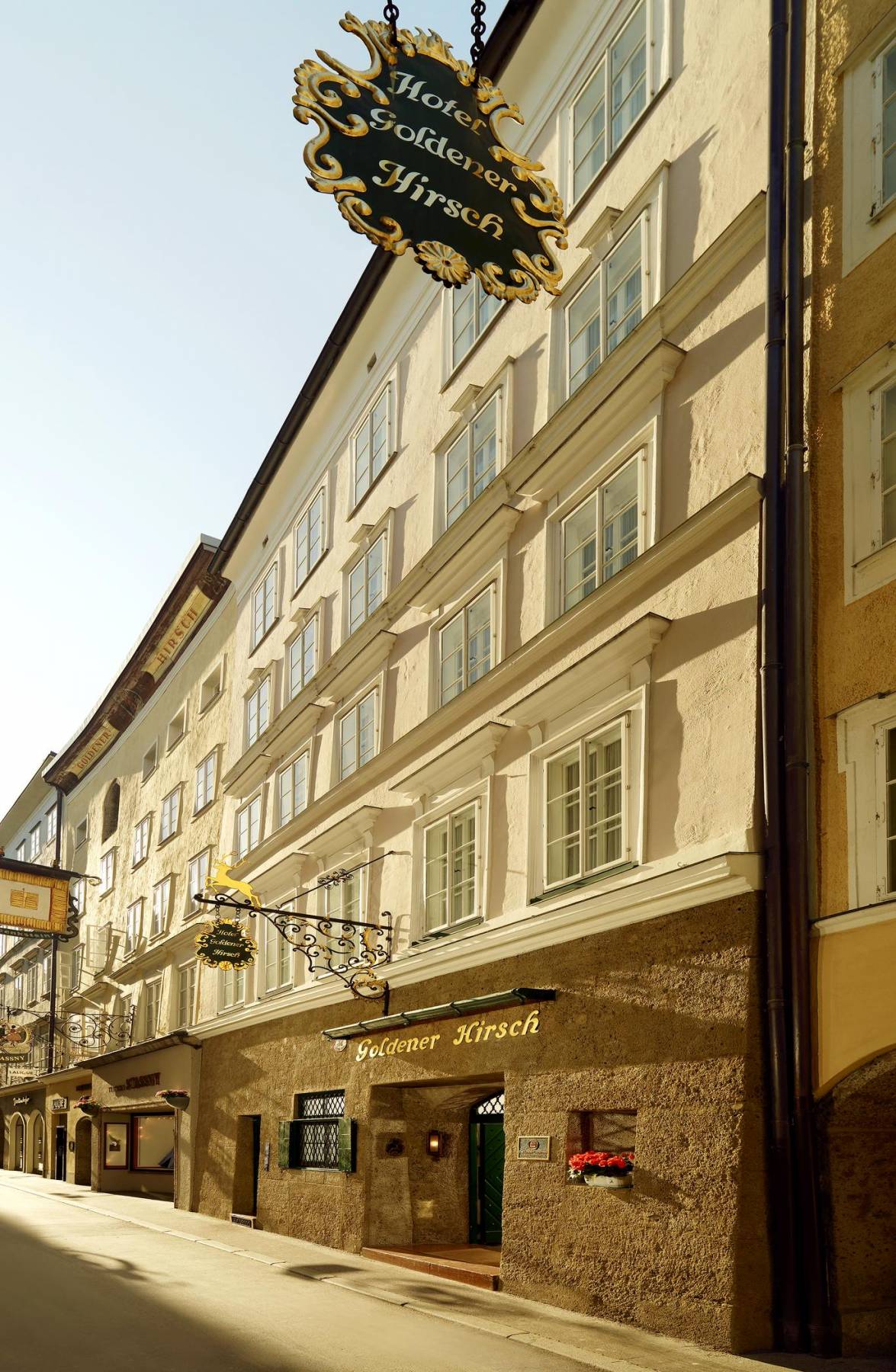 Hotel goldener Hisch in der Getreidegasse